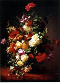 unknow artist Floral, beautiful classical still life of flowers.053 France oil painting art